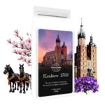 Kawa ziarnista 1kg Krakow White Label | Mieszanka | Crema