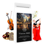 Kawa ziarnista 1kg Vienna White Label | Mieszanka | Crema