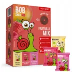 BOB SNAIL rollsy owocowe 420g zestaw 42szt