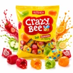 Cukierki Crazy Bee Fruity Galaretki z nadzieniem 1kg