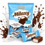 Cukierki Milaxy pianki w czekoladowej polewie 1kg
