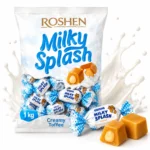 Cukierki Milky Splash Toffi z nadzieniem 1kg